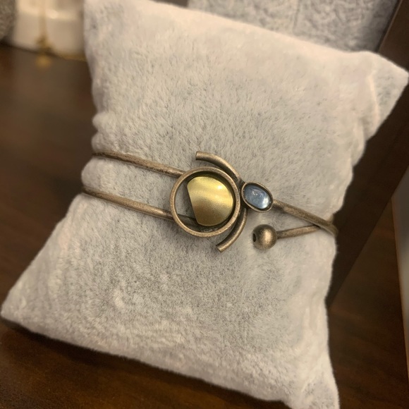 Abstract cuff bracelets - unique - Picture 2 of 5